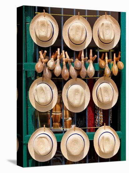 Hats, Musical Instruments,Religious Necklaces and Other Traditional Craft for Sale in Havana-Kamira-Premier Image Canvas