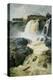 Haug falls, Modum, 1883 oil on panel-Fritz Thaulow-Premier Image Canvas