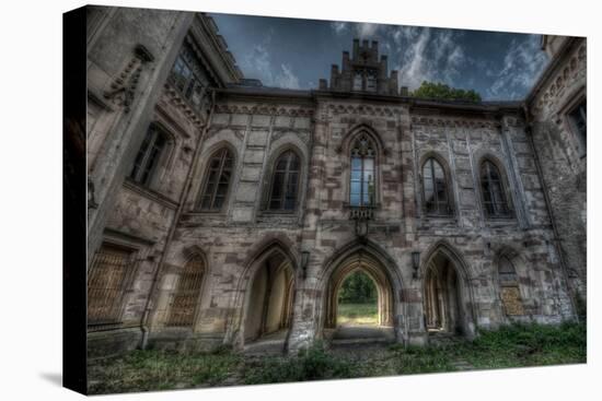 Haunted Exterior of Building-Nathan Wright-Premier Image Canvas