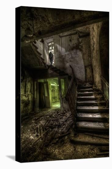 Haunted Interior Stariway-Nathan Wright-Premier Image Canvas