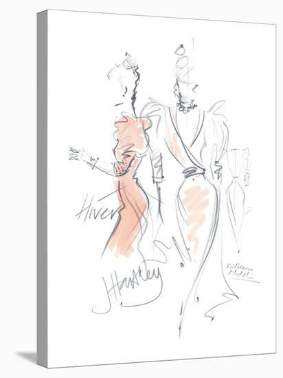 Haute Couture II-Jane Hartley-Stretched Canvas