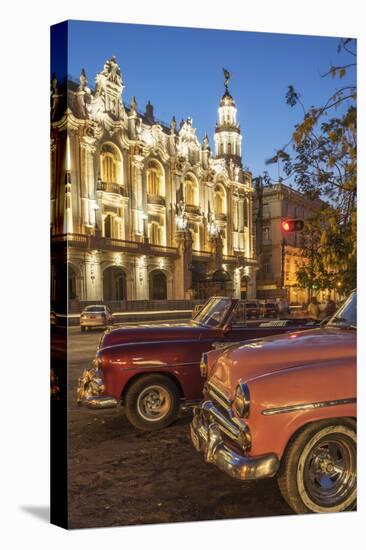 Havana at Night, Cuba, West Indies, Caribbean, Central America-Angelo Cavalli-Premier Image Canvas