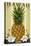 Hawaii - Aloha - Colonial Pineapple-Lantern Press-Stretched Canvas