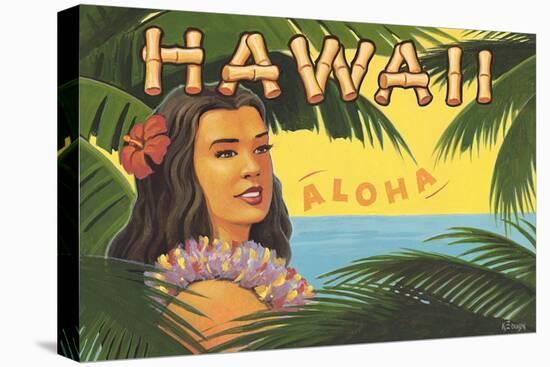 Hawaii, Aloha-Kerne Erickson-Stretched Canvas