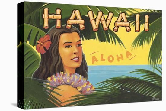 Hawaii, Aloha-Kerne Erickson-Stretched Canvas