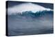 Hawaii, Maui. Kai Lenny Stand Up Paddle Board Surfing Monster Waves at Pe'Ahi Jaws-Janis Miglavs-Premier Image Canvas