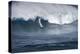 Hawaii Maui. Kyle Lenny Surfing Monster Waves at Pe'Ahi Jaws-Janis Miglavs-Premier Image Canvas