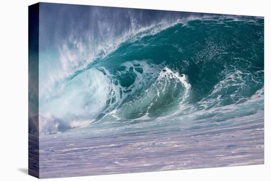 Hawaii, Oahu, Large Waves Along the Pipeline Beach-Terry Eggers-Premier Image Canvas