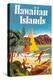 Hawaiian Islands Poster-null-Stretched Canvas