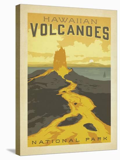 Hawaiian Volcanoes-Anderson Design Group-Stretched Canvas