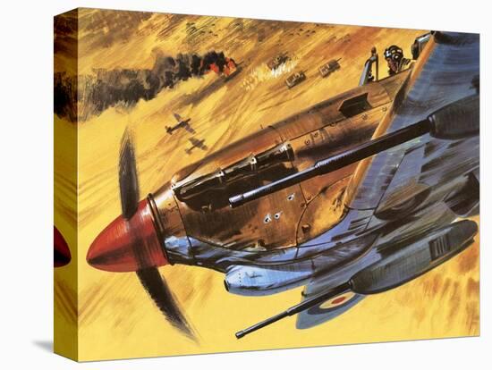 Hawker Hurricane-Wilf Hardy-Premier Image Canvas
