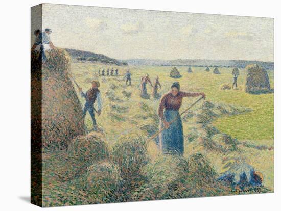 Hay Harvest, 1887-Camille Pissarro-Premier Image Canvas