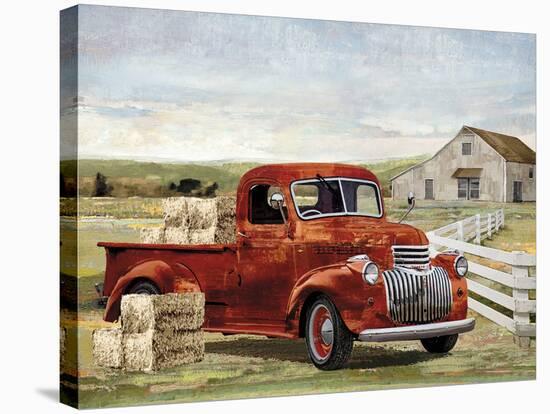 Hay Ride-Mark Chandon-Stretched Canvas