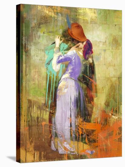 Hayez's Kiss 2.0-Eric Chestier-Stretched Canvas