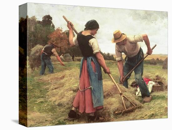 Haymaking, 1880-Julien Dupré-Premier Image Canvas