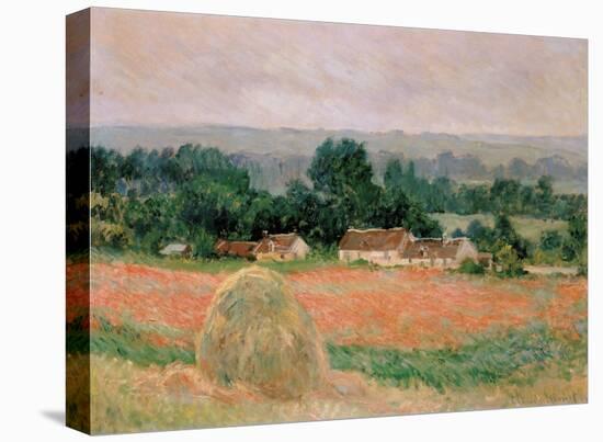 Haystack at Giverny, 1886-Claude Monet-Stretched Canvas