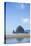 Haystack Rock In Cannon Beach, Oregon-Justin Bailie-Premier Image Canvas