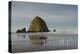 Haystack Rock on Cannon Beach, Oregon-Greg Probst-Premier Image Canvas