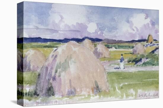 Haystacks at Iona-Francis Campbell Boileau Cadell-Premier Image Canvas