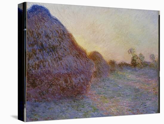 Haystacks-Claude Monet-Premier Image Canvas