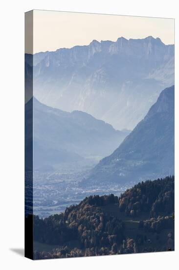 Haze in the Alp Valleys-Armin Mathis-Premier Image Canvas