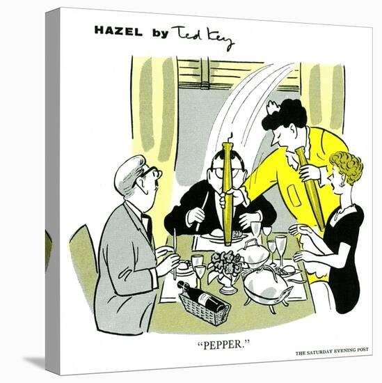 Hazel Cartoon-Ted Key-Premier Image Canvas