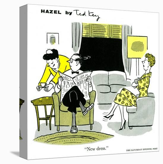 Hazel Cartoon-Ted Key-Premier Image Canvas