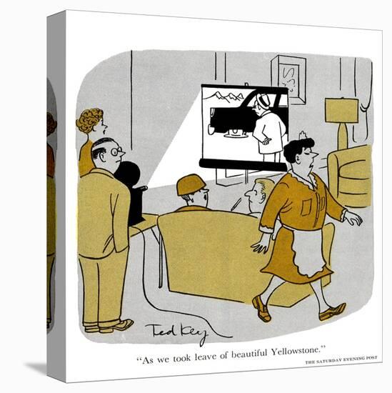 Hazel Cartoon-Ted Key-Premier Image Canvas