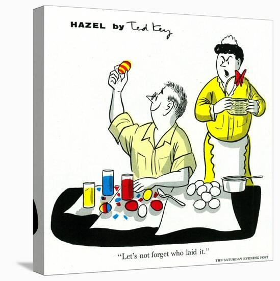 Hazel Cartoon-Ted Key-Premier Image Canvas