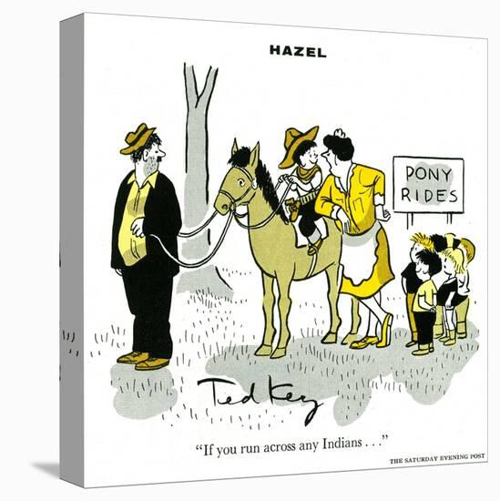 Hazel Cartoon-Ted Key-Premier Image Canvas