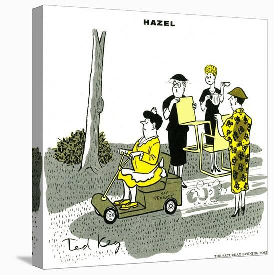 Hazel Cartoon-Ted Key-Premier Image Canvas