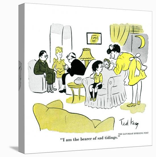 Hazel Cartoon-Ted Key-Premier Image Canvas