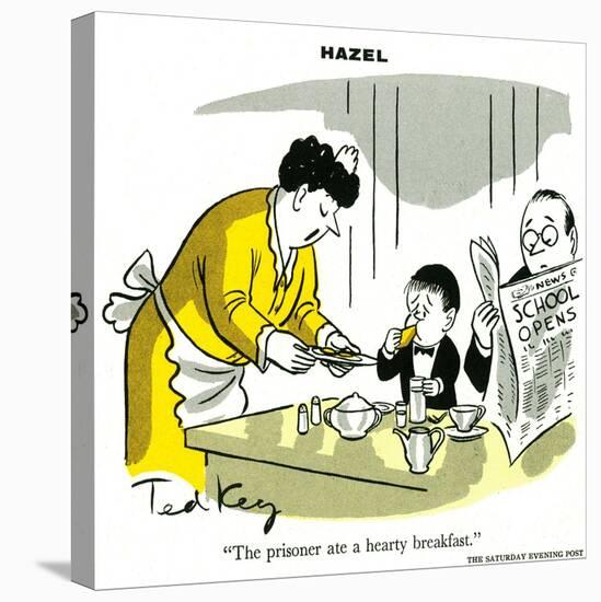 Hazel Cartoon-Ted Key-Premier Image Canvas