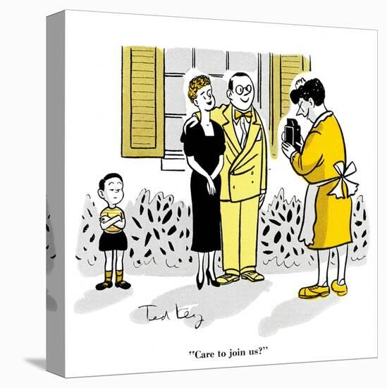 Hazel Cartoon-Ted Key-Premier Image Canvas