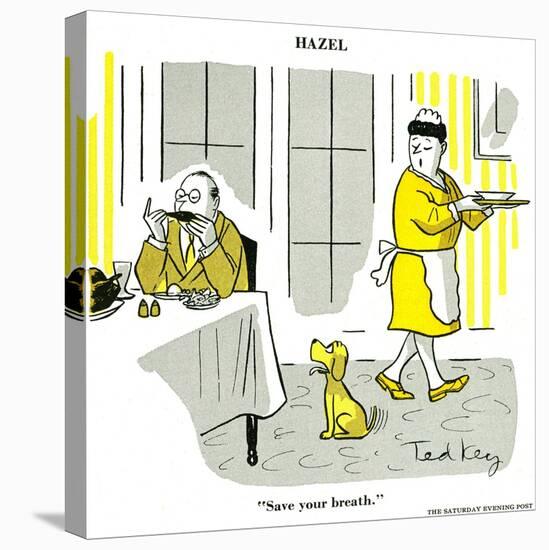 Hazel Cartoon-Ted Key-Premier Image Canvas
