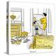 Hazel Cartoon-Ted Key-Premier Image Canvas