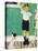 He’s Going to Be Taller Than Dad (or Boy Measuring Himself on Wall)-Norman Rockwell-Premier Image Canvas