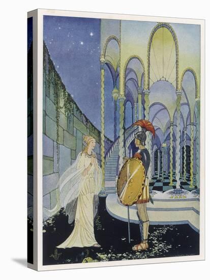 He Tells Ariadne Daughter of Minos King of Crete That-Virginia Frances Sterrett-Stretched Canvas