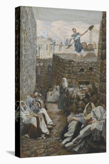 He Who Winnows His Wheat from 'The Life of Our Lord Jesus Christ'-James Jacques Joseph Tissot-Premier Image Canvas