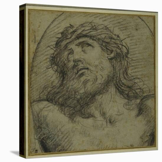 Head and Shoulders of the Living Christ Crucified-Guido Reni-Premier Image Canvas