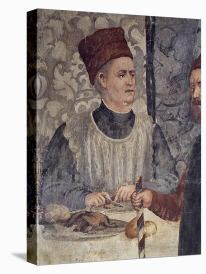 Head Chef of Malpaga Castle, Attributed to Marcello Fogolino, Detail-null-Premier Image Canvas