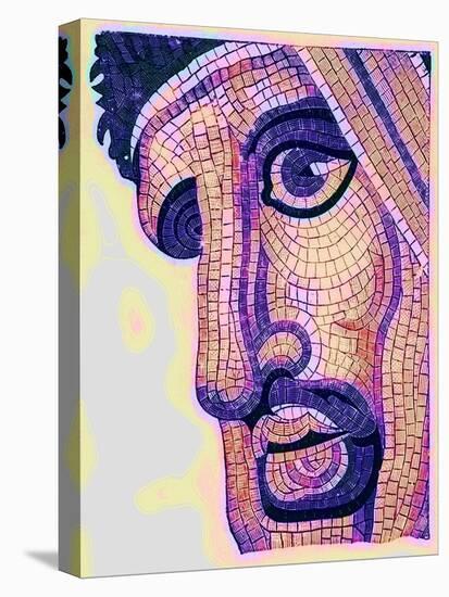 Head in Mosaic, from 'The Battle of Issus', Illustration from 'Historic Ornament' by James Ward-English-Premier Image Canvas