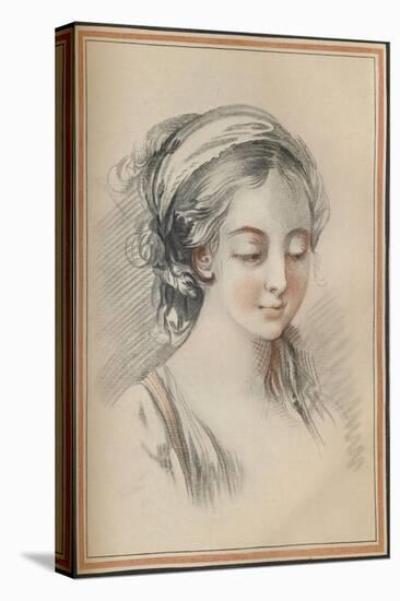 'Head of a Girl', c1746-Francois Boucher-Premier Image Canvas