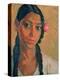 Head of a Jamaican Girl-Augustus Edwin John-Premier Image Canvas