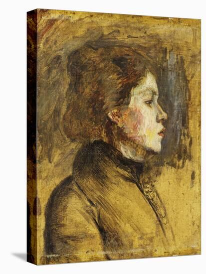 Head of a Woman, 1899-Henri de Toulouse-Lautrec-Premier Image Canvas