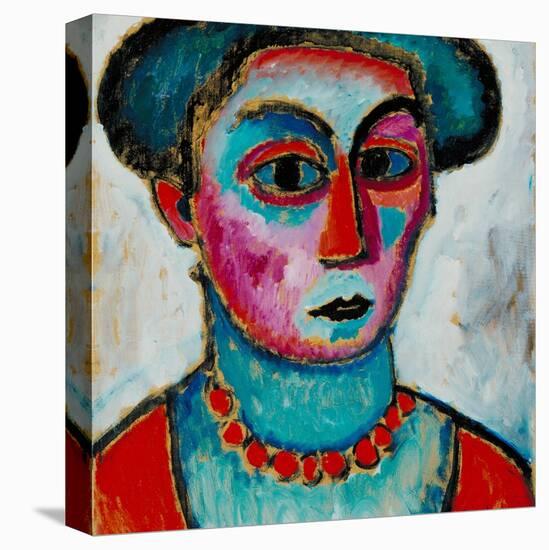 Head of a Woman, c.1912-Alexej Von Jawlensky-Premier Image Canvas