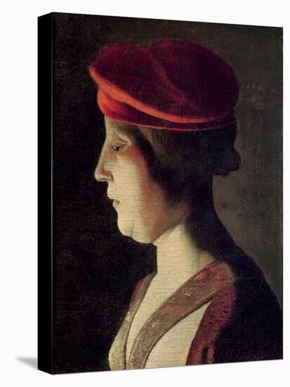 Head of a Woman-Georges de La Tour-Premier Image Canvas