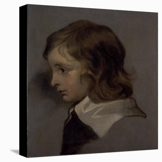 Head of a Young Boy-Sir Peter Lely-Premier Image Canvas