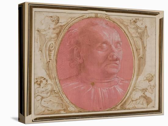 Head of an Old Man-Domenico Ghirlandaio-Premier Image Canvas