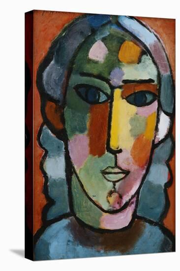 Head of Girl; Madchenkopf, C. 1915-16-Alexej Von Jawlensky-Premier Image Canvas